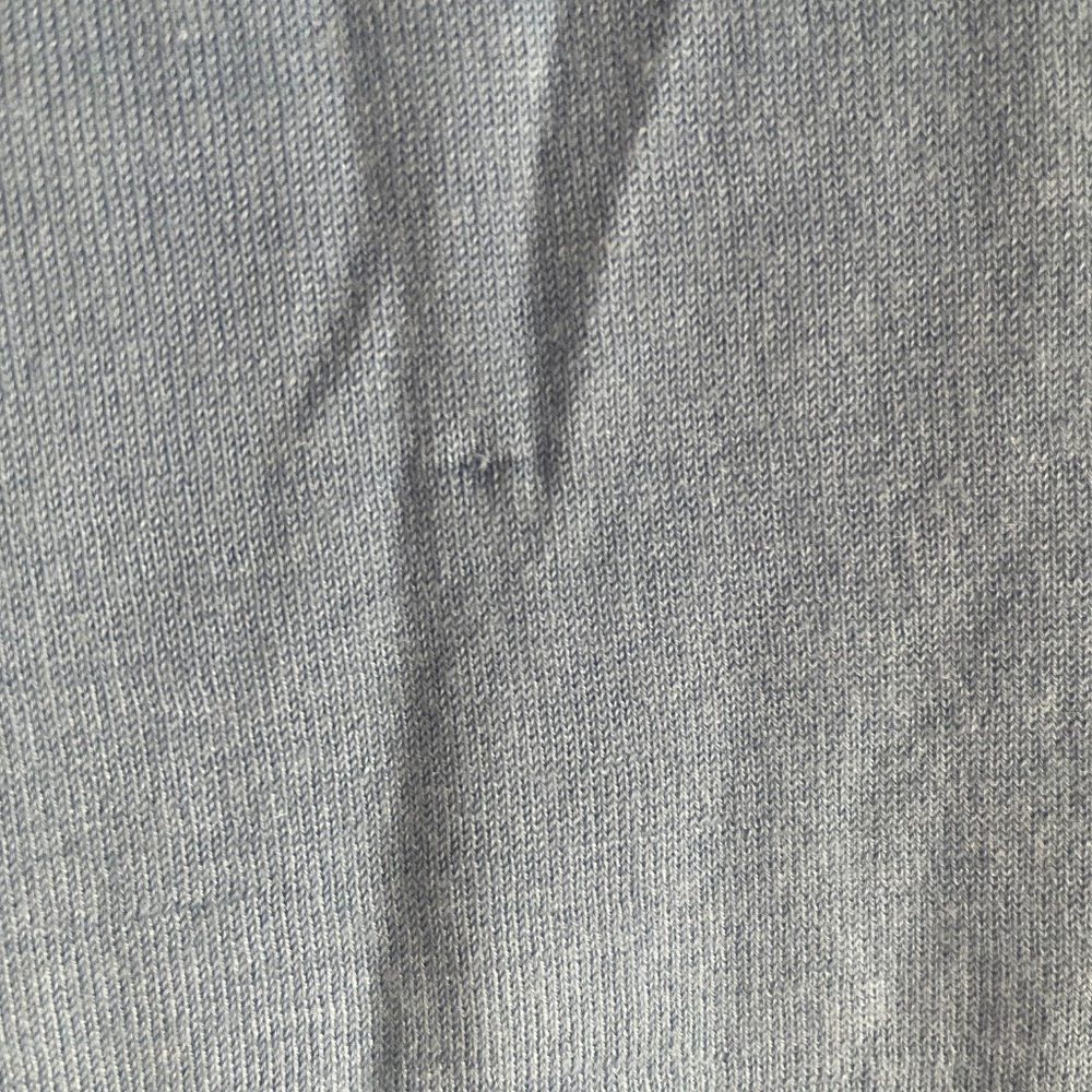 Cashmere Vineyard Vines periwinkle short sleeve sweater size S - Picture 4 of 7